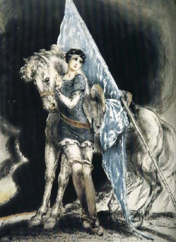 Louis Lcart Joan of Arc China oil painting art